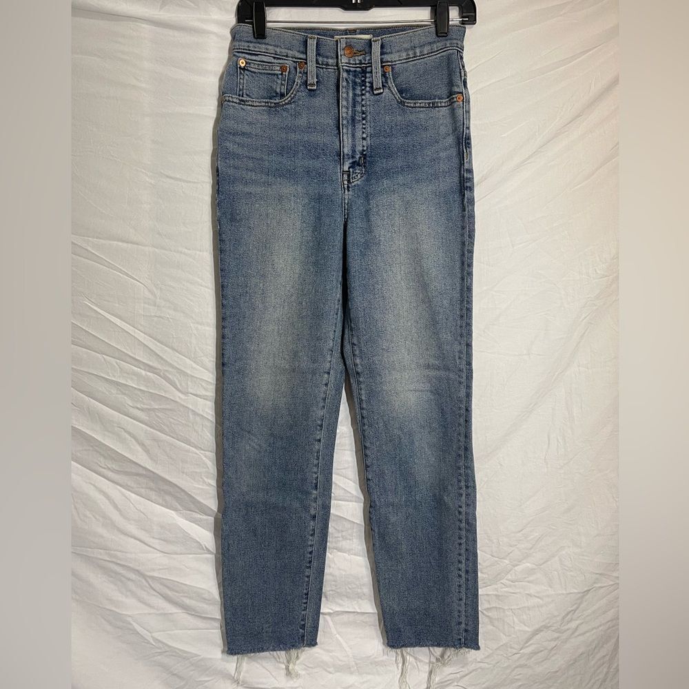 Madewell Cropped ankle jeans